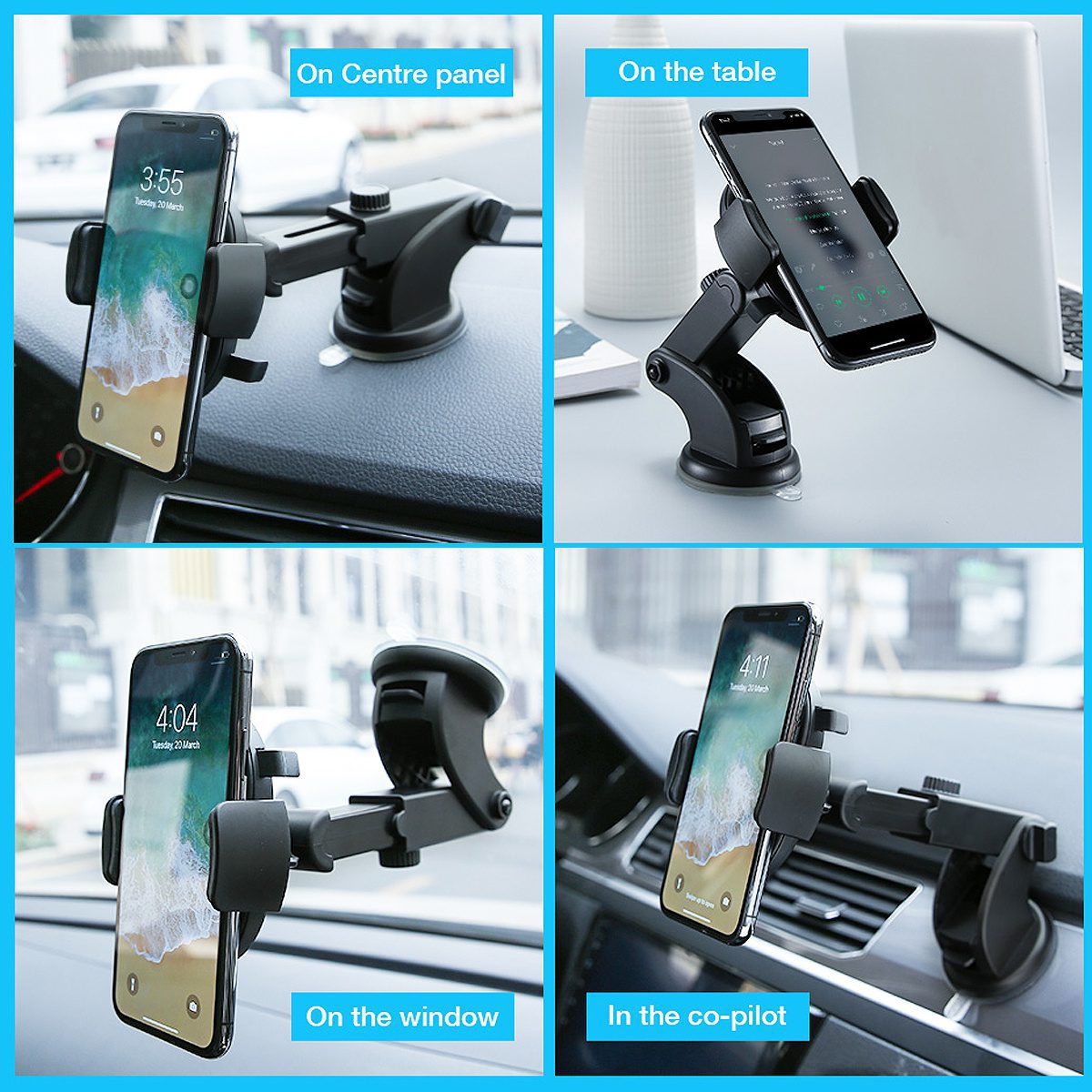 GripMaster 360° Car Mount - Notorious Wheels